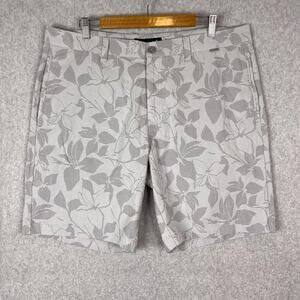 Travis Mathew Mens 38 Haole Boy Golf Shorts in Heather Microchip